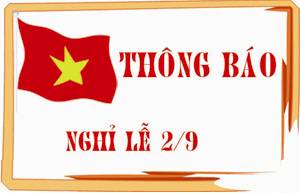 Thông báo nghỉ lễ quốc khánh 02/09/2014